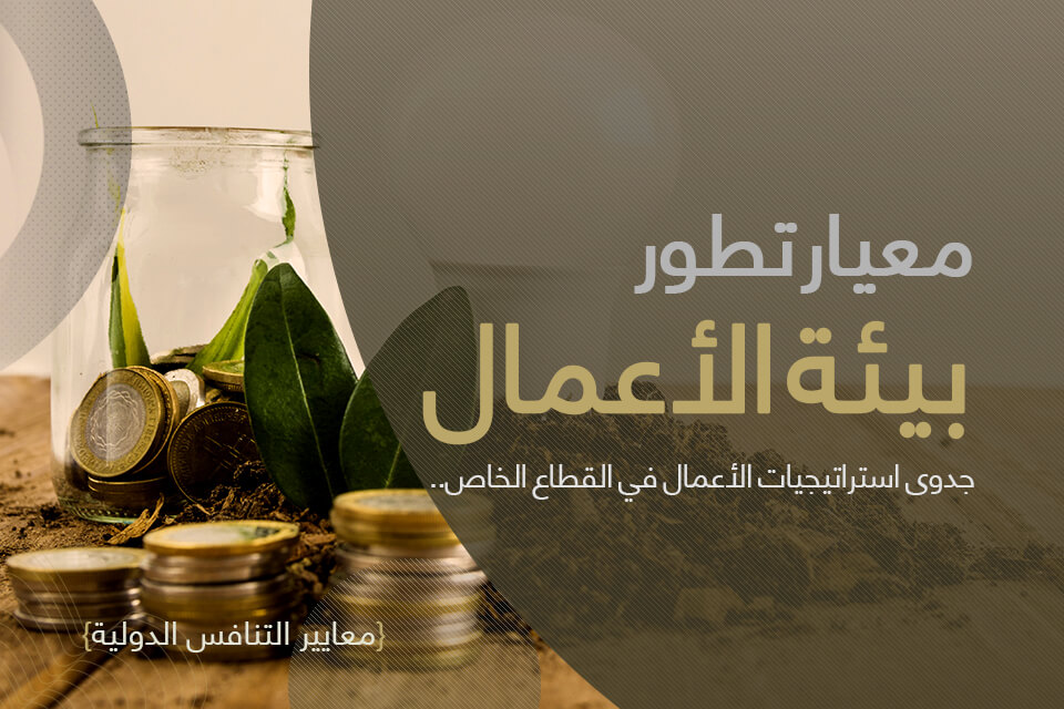 معيار تطور بيئة الأعمال